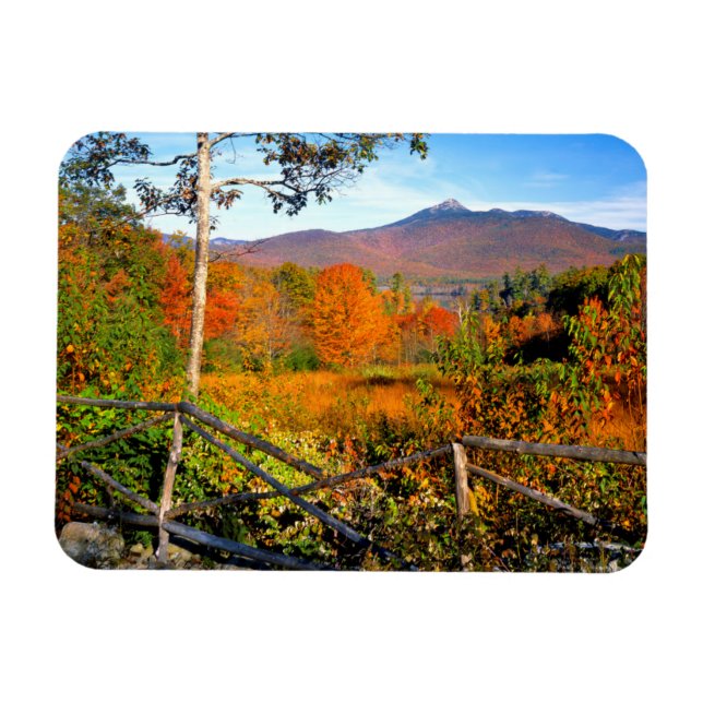 USA, New England, New Hampshire, Chocorua Magnet (Horisontell)