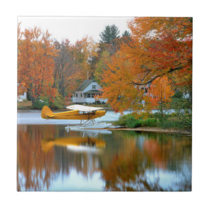 USA, New England, New Hampshire. Flotplan Kakelplatta