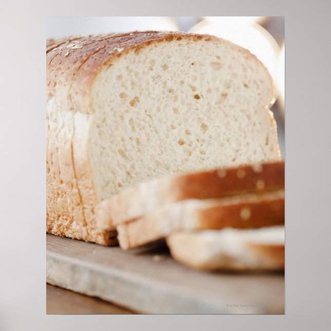 USA, New jersey, Jersey City, skivat bröd Poster (Framsidan)