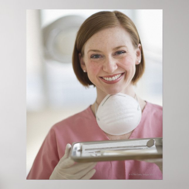 USA, New jersey, Jersey City, tandassistent Poster (Framsidan)