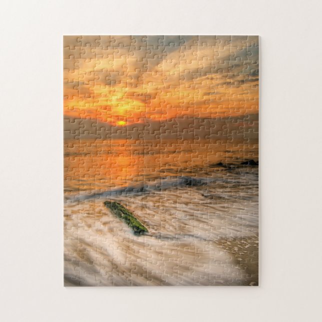 USA, New jersey, Kap Maj. Scen på Kap Maj 4 Pussel (Vertikal)