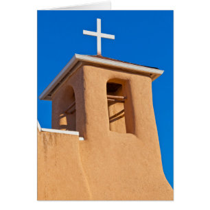 USA, New Mexico. Övre Rancho De Taos Hälsningskort