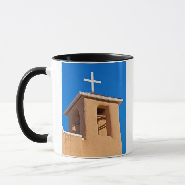USA, New Mexico. Övre Rancho De Taos Mugg (Vänster)