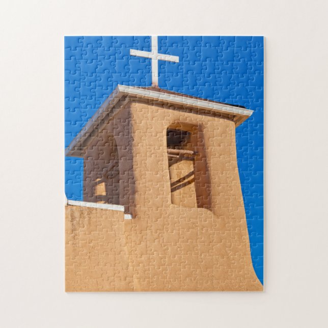 USA, New Mexico. Övre Rancho De Taos Pussel (Vertikal)