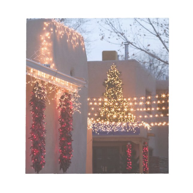 USA, New mexico, Santa Fe: Canyon Road Gallery Anteckningsblock (Framsida)