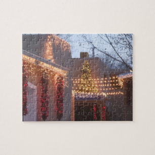 USA, New Mexico, Santa Fe: Canyon Road Gallery Pussel