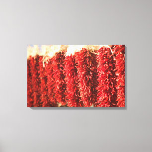 USA, New mexico, Santa Fe: Downtown Santa Fe, 3 Canvastryck