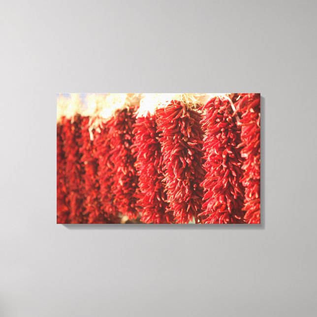 USA, New mexico, Santa Fe: Downtown Santa Fe, 3 Canvastryck (Framsida)