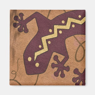 USA, New Mexico, Santa Fe. Närbildsdetalj av Magnet