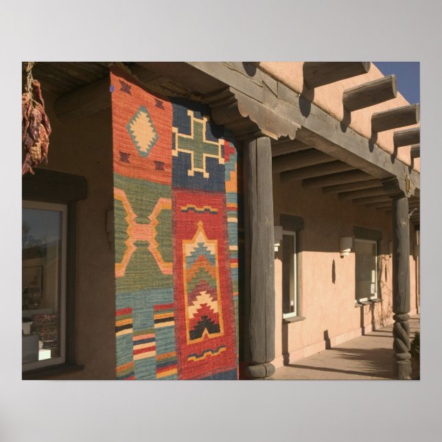 USA, New mexico, Taos: Navaho Matta Gallery Kit Poster (Framsidan)