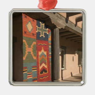 USA, New Mexico, Taos: Navaho mattgalleri Kit Julgransprydnad Metall