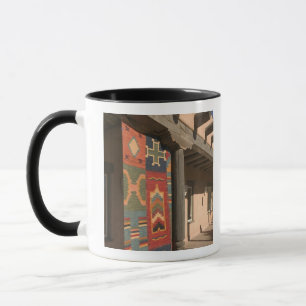USA, New Mexico, Taos: Navaho mattgalleri Kit Mugg