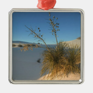 USA, New Mexico, White Sands National 3 Julgransprydnad Metall