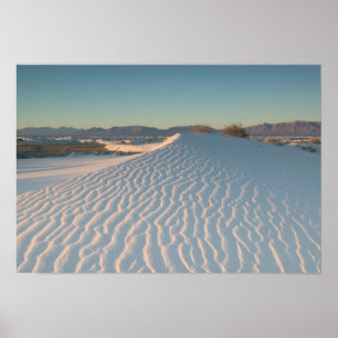 USA, New mexico, White Sands National Poster