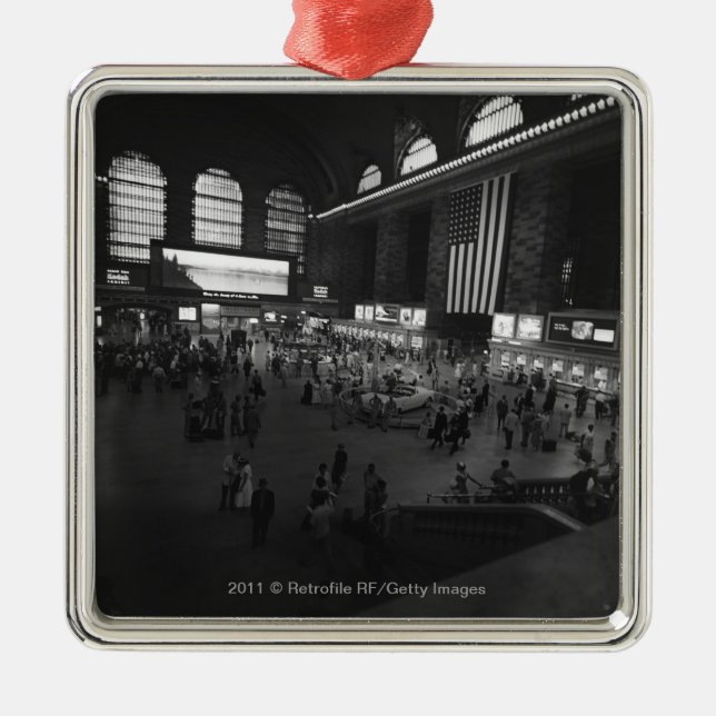 USA New York City tusen dollarcentralstation Julgransprydnad Metall (Framsidan)
