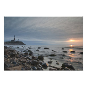 USA, New York, East Hampton. Montauk Point Fototryck