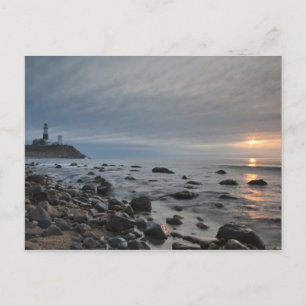USA, New York, East Hampton. Montauk Point Vykort