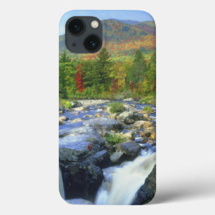 USA, New York. En vattenfall i Adirondack