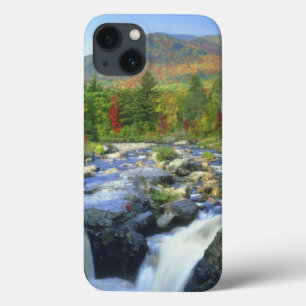 USA, New York. En vattenfall i Adirondack