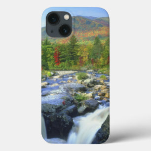 USA, New York. En vattenfall i Adirondack
