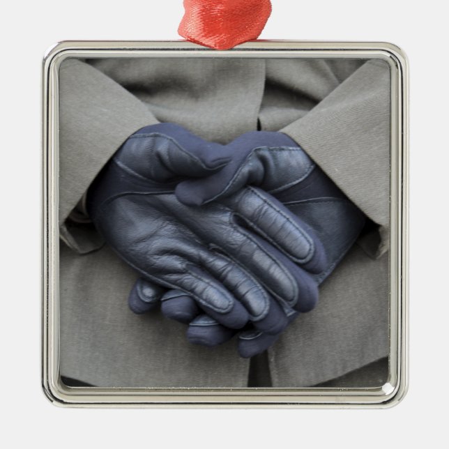 USA New York Julgransprydnad Metall (Framsidan)