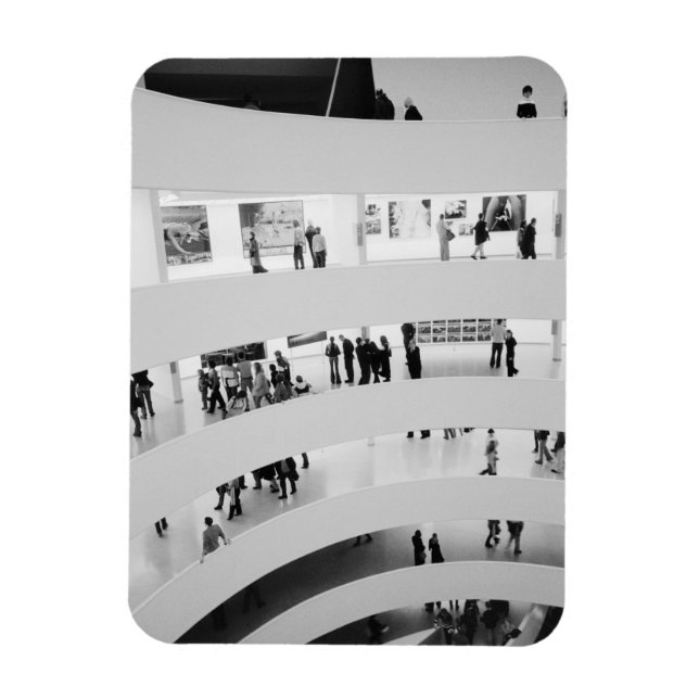 USA, New York, New York City: Guggenheim 2 Magnet (Vertikal)