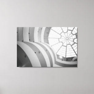USA, New York, New York City: Guggenheim 3 Canvastryck