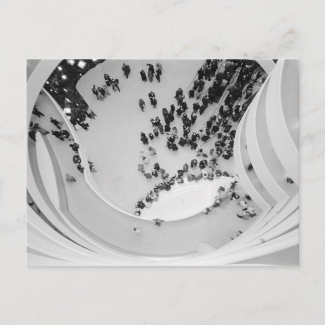 USA, New York, New York City: Guggenheim 4 Vykort (Framsida)