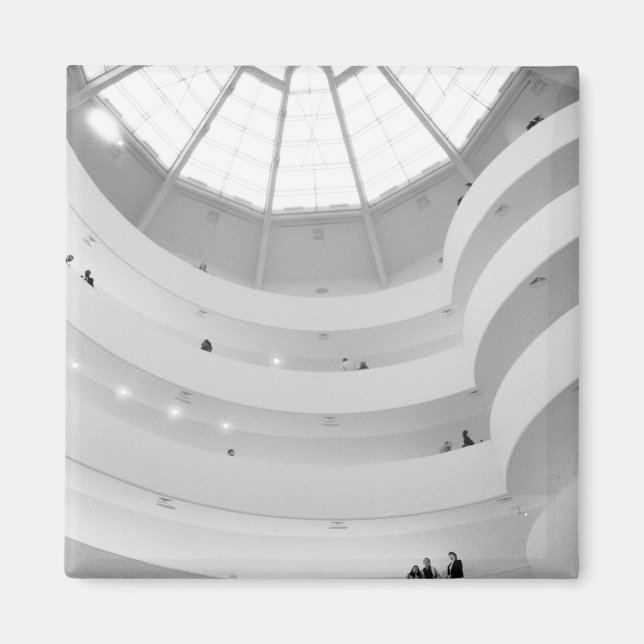 USA, New York, New York City: Guggenheim Magnet (Framsidan)