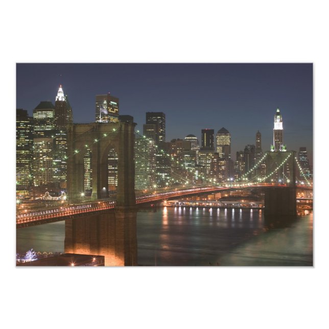 USA, New York, New York City, Manhattan: 10 Fototryck (Framsidan)