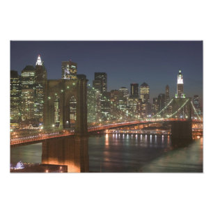 USA, New York, New York City, Manhattan: 110 Fototryck