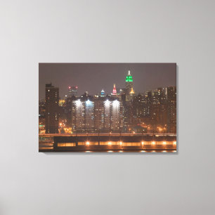 USA, New York, New York City, Manhattan: 111 Canvastryck