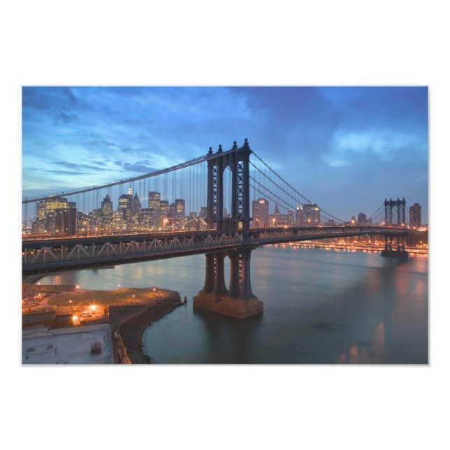 USA, New York, New York City, Manhattan: 12 Fototryck (Framsidan)