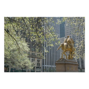 USA, New York, New York City, Manhattan: 16 Fototryck