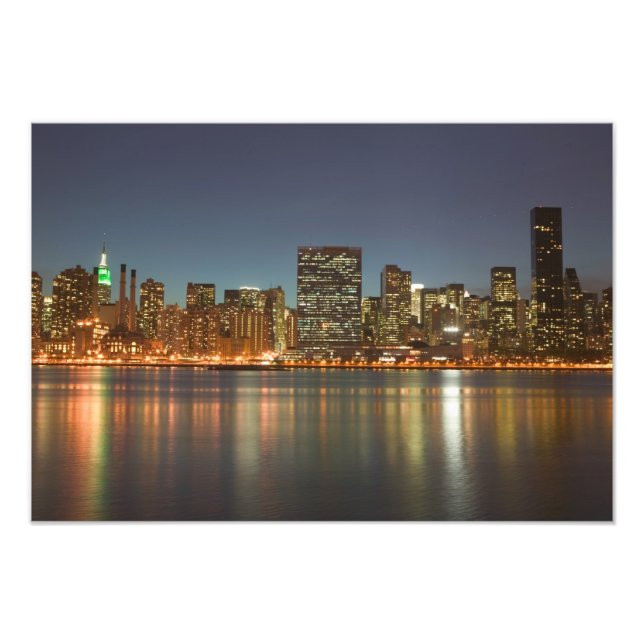 USA, New York, New York City, Manhattan: 24 Fototryck (Framsidan)