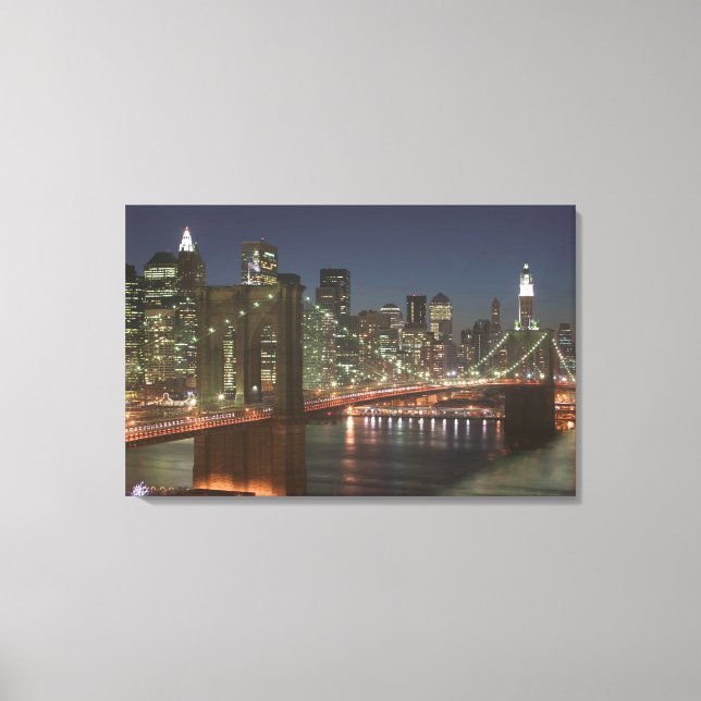 USA, New York, New York City, Manhattan: 2 Canvastryck (Framsida)