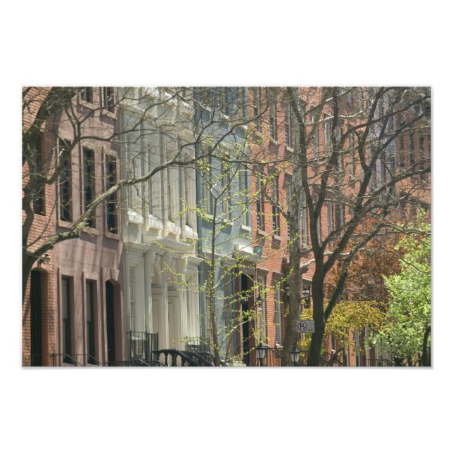 USA, New York, New York City, Manhattan: 2 Fototryck (Framsidan)