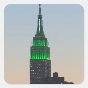 USA, New York, New York City, Manhattan: 2 Fyrkantigt Klistermärke