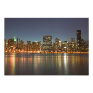 USA, New York, New York City, Manhattan: 7 Fototryck
