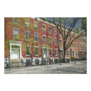 USA, New York, New York City, Manhattan: 9 Fototryck