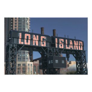 USA, New York, New York City, Queens: Lång Fototryck