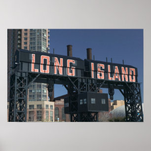 USA, New York, New York City, Queens: Lång Poster