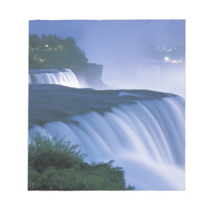 USA, New York, Niagara Falls. American Falls i Anteckningsblock