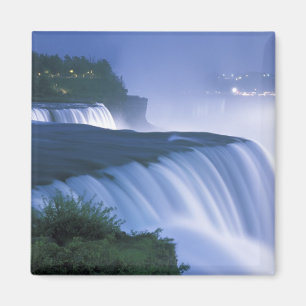 USA, New York, Niagara Falls. American Falls i Magnet