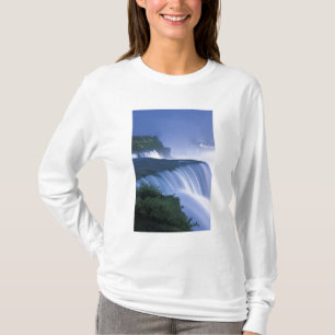 USA, New York, Niagara Falls. American Falls i Tee Shirt