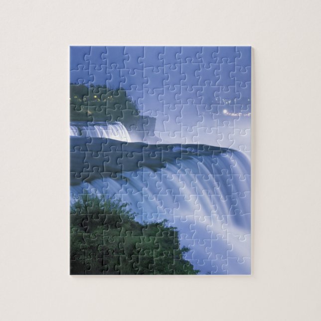 USA, New York, Niagara Falls. Amerikanska Falls Pussel (Vertikal)