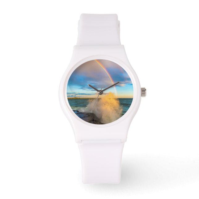 USA, New York, Ontariosjön, Clarks Point Armbandsur (Framsida)