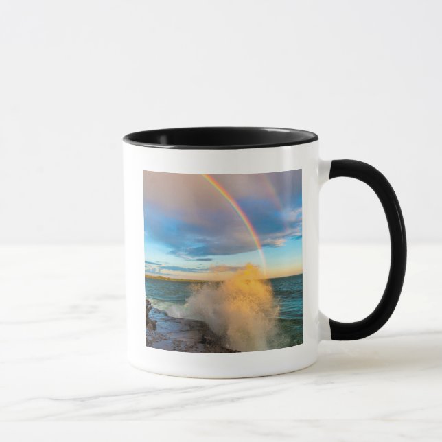 USA, New York, Ontariosjön, Clarks Point Mugg (Höger)
