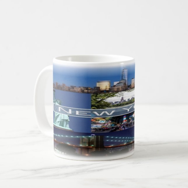 USA - New York - USA Kaffemugg (Framsida vänster)