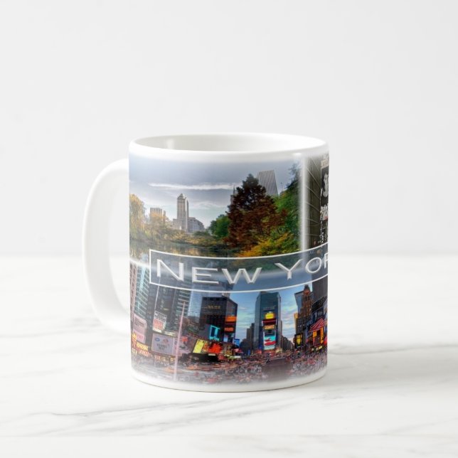 USA - New York - USA Kaffemugg (Framsida vänster)